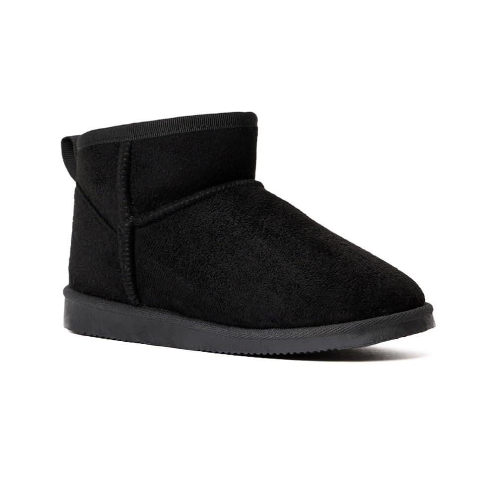 FABKIDS ANKLE BOOTS WINTER SNOW TODDLER BLACK SIZE 10